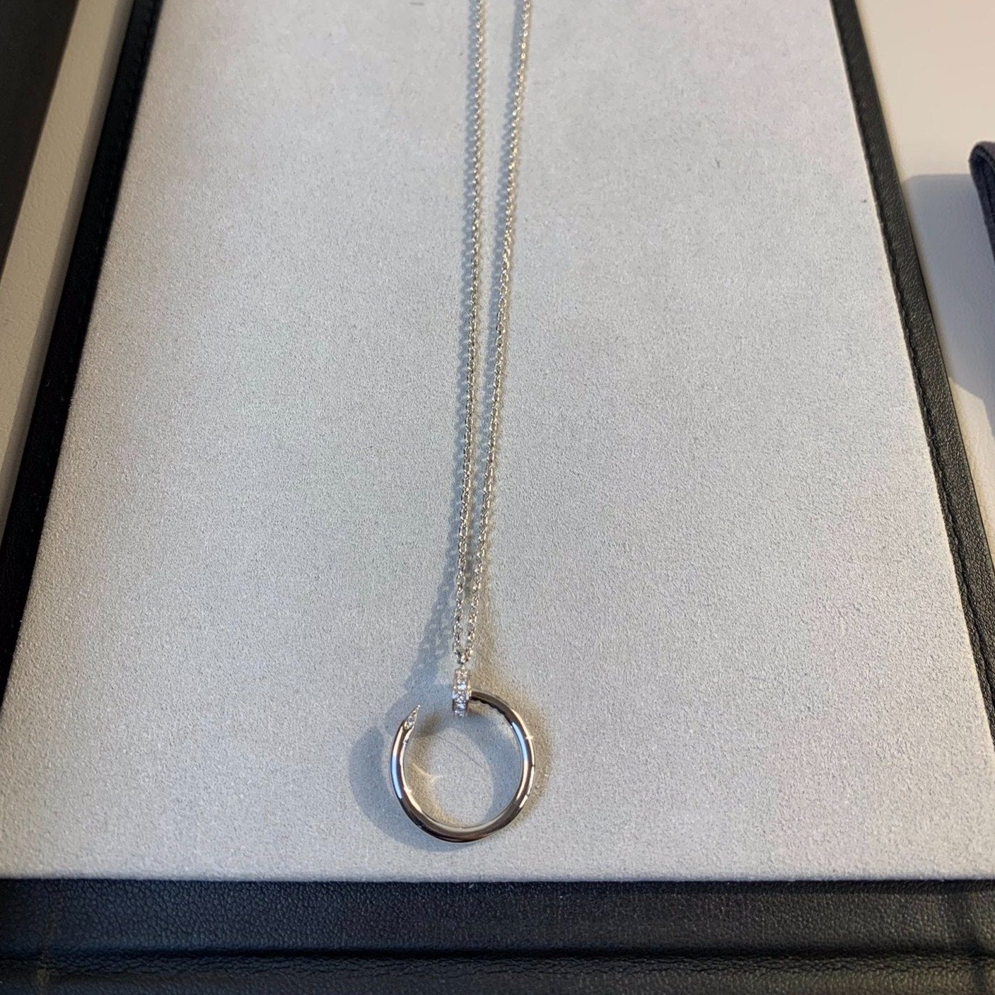 [⭐JeweliWhal]JUSTE NECKLACE SILVER