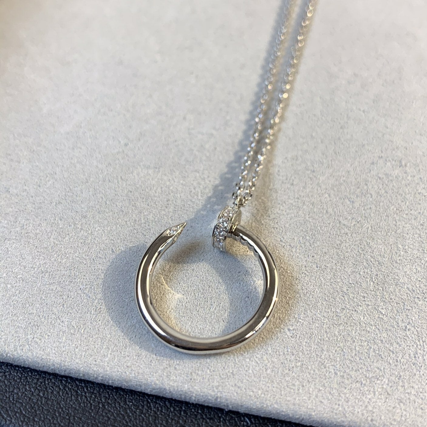[⭐JeweliWhal]JUSTE NECKLACE SILVER