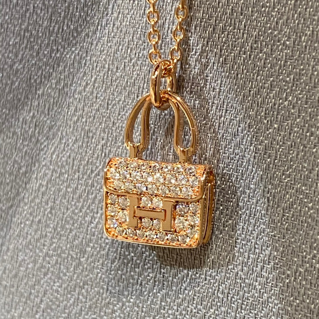 [⭐JeweliWhal]CONSTANCE PEDANT DIAMOND NECKLACE