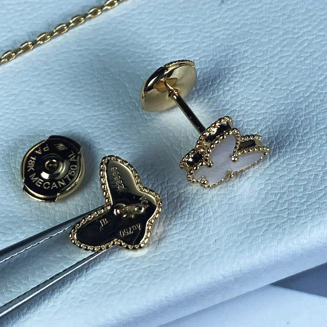 [⭐JeweliWhal]SWEET BUTTERFLY MOP EARSTUDS