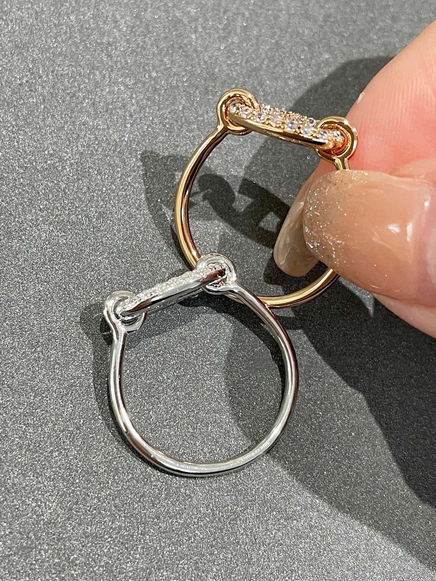 [⭐JeweliWhal]RONDE SMALL DIAMOND RING