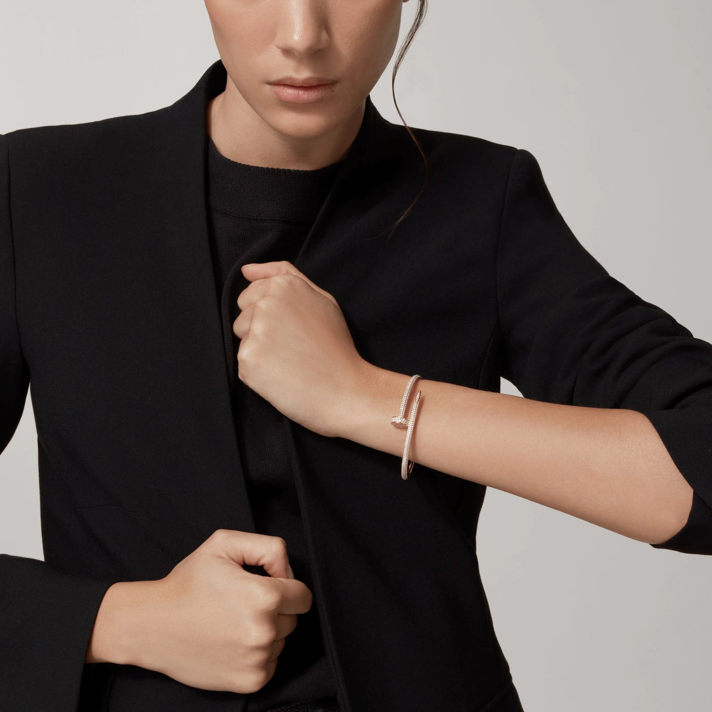 [⭐JeweliWhal]JUSTE BRACELET 3.5MM ALL DIAMONDS