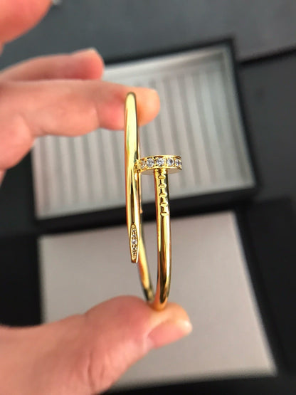 [⭐JeweliWhal]JUSTE BRACELET 3.5MM DIAMONDS