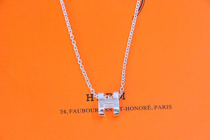 [⭐JeweliWhal]HM NECKLACE H LETTER OVAL SERIES