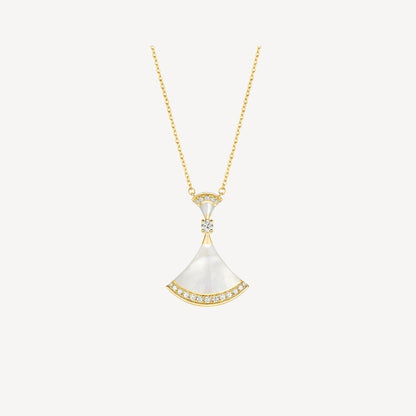[⭐JeweliWhal]DREAM NECKLACE MOP GOLD DIAMOND