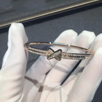 [⭐JeweliWhal]JEUX DE BRACELET DIAMONDS PINK GOLD