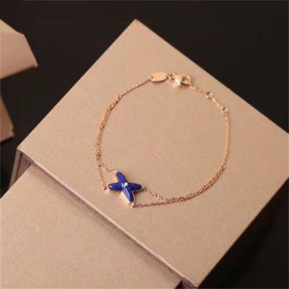 [⭐JeweliWhal]Hollow Design Four-Leaf Clover Flower Shape Ring