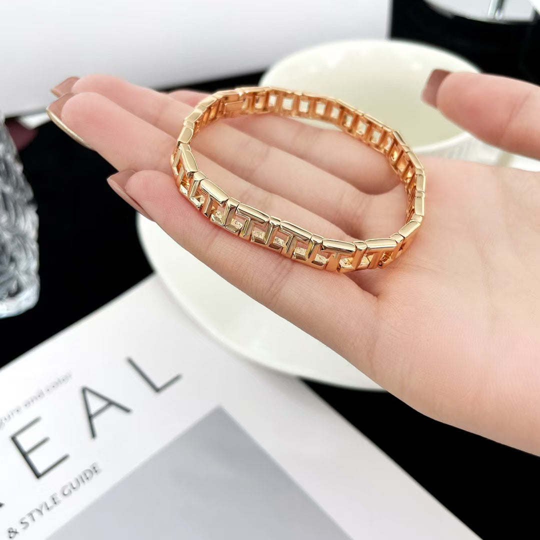 [⭐JeweliWhal jewelrys]TF CHAIN BRACELET