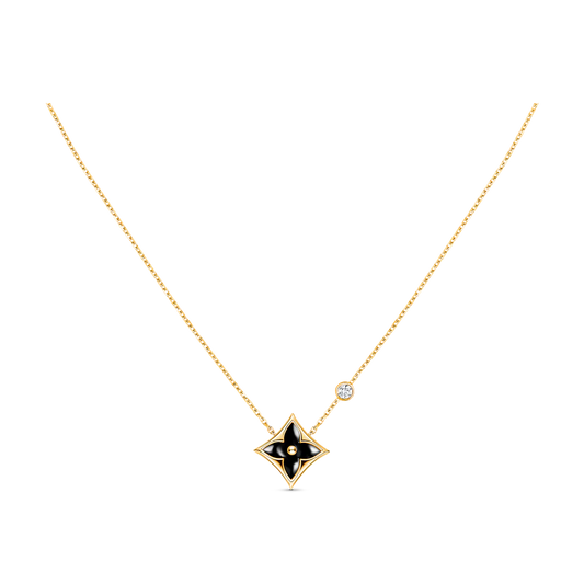 [⭐JeweliWhal]STAR BLACK MOP NECKLACE