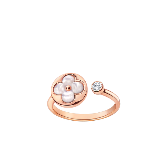 [⭐JeweliWhal]SUN 1 DIAMOND PINK MOP RING