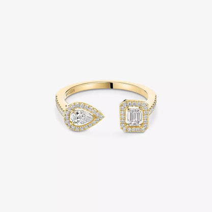 [⭐JeweliWhal]My Twin Toi Gold Diamond Ring