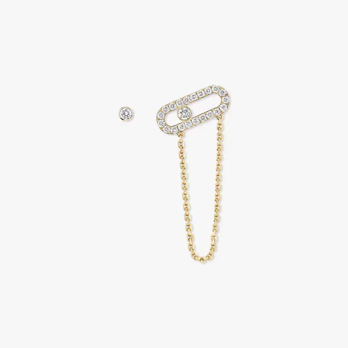 [⭐JeweliWhal]Move Uno Diamond Earrings