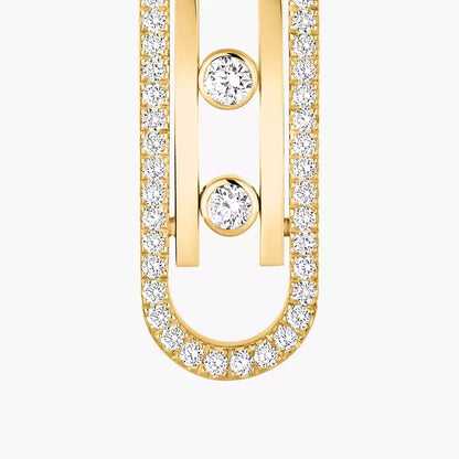 [⭐JeweliWhal]Diamond Pendant Earrings Move 10Th