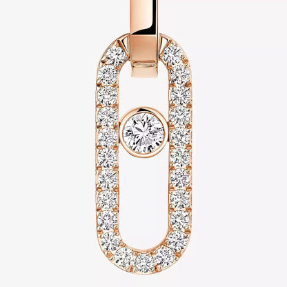 [⭐JeweliWhal]Move Link Diamond Earrings