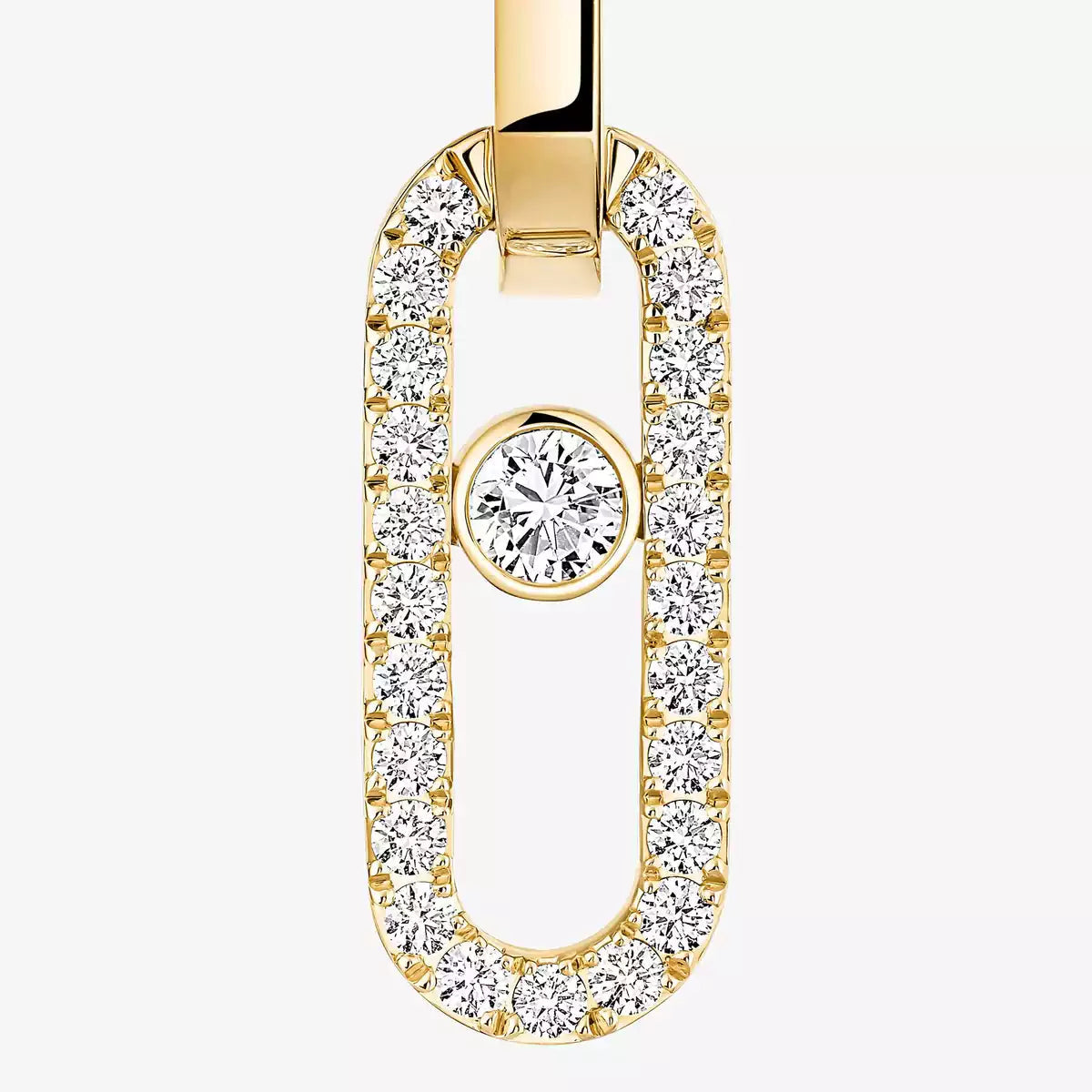 [⭐JeweliWhal]Move Link Diamond Earrings