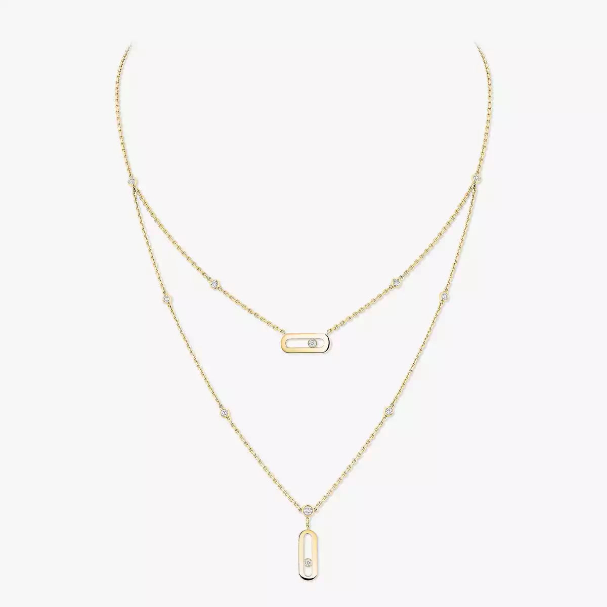 [⭐JeweliWhal] Move Uno Diamond Necklace