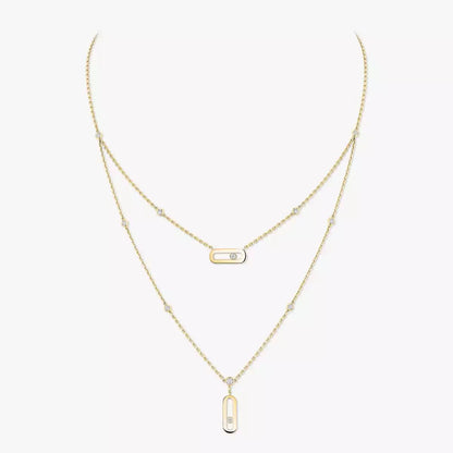 [⭐JeweliWhal] Move Uno Diamond Necklace