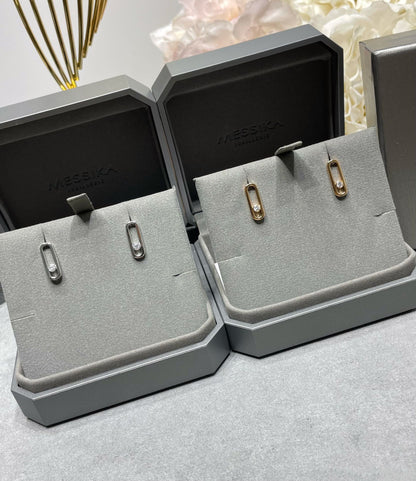 [⭐JeweliWhal]MOVE UNO SMALL 1 DIAMOND EARRINGS