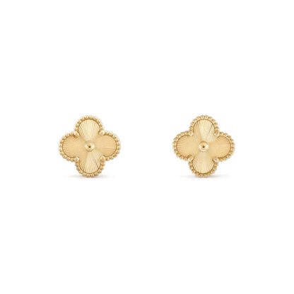 [⭐JeweliWhal]CLOVER MEDIUM 1 MOTIFS LASER EARRINGS